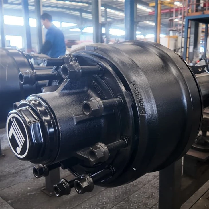 American Inboard Axle 14T Axle For Truck Semi Trailers Axles For Sale